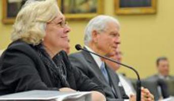 Image of Judge Julia S. Gibbons at the Judicial Conference Budget Committee