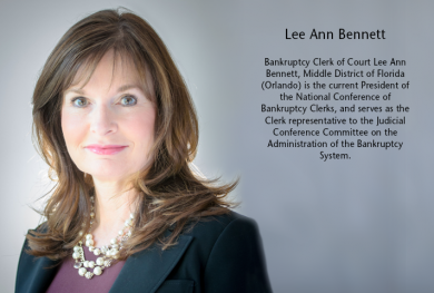 Bankruptcy Clerk of Court Lee Ann Bennett, Middle District of Florida.