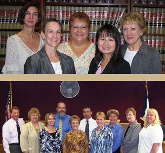 Pictured are members of the Bankruptcy Clerk’s Office, Northern District of Iowa.