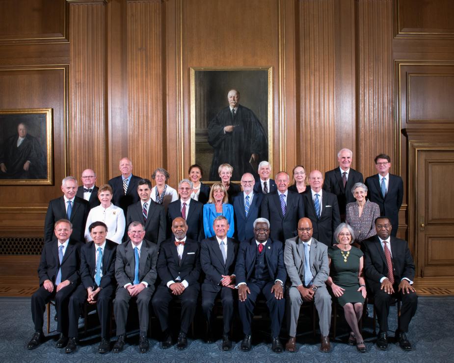 Judicial Conference group photo from the September 2017 meeting