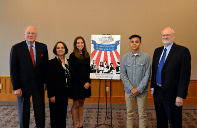 Judges with 9th Circuit Civics Contest winners