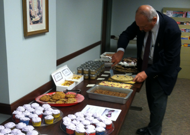 A dessert buffet also was part of the "Cook-off for a Cause" fund-raising event.