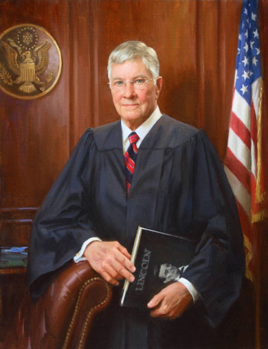 Portrait of U.S. District Court Judge Richard Mills