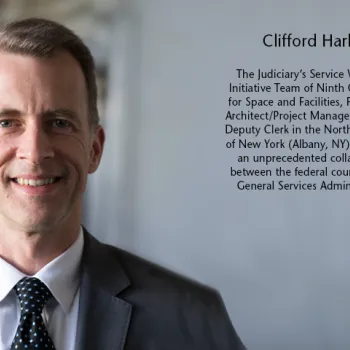 Clifford Harlan, Ninth Circuit ACE for Space and Facilities. 