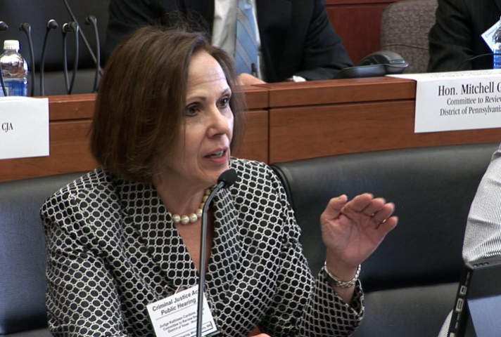 Judge Kathleen Cardone, of the Western District of Texas, who chairs the committee.