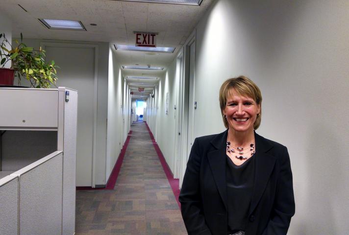 Jeanne Walsh, Chief U.S. Probation Officer for the Northern District of Illinois, said her current office layout, with long halls and private offices, no longer suits a downsized staff that spends many hours in the field.