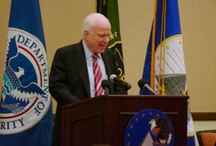 Senator John McCain at the John M. Roll U.S. Courthouse Dedication Ceremony