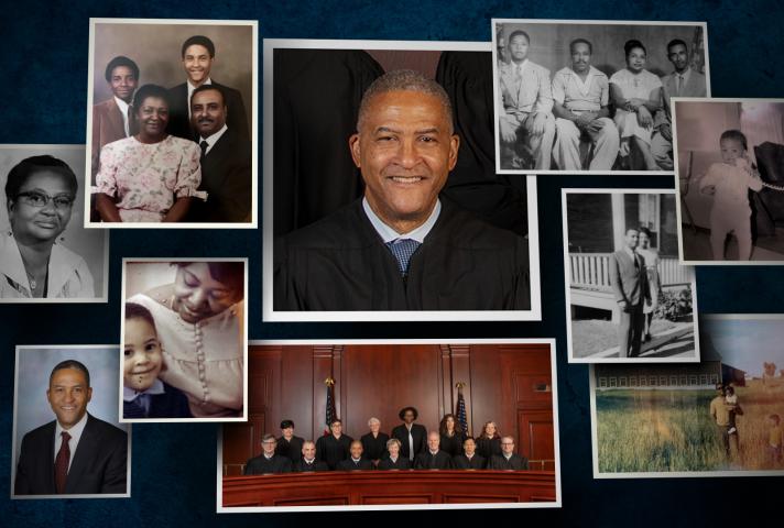 Judge Raymond Lohier collage for African American History Month