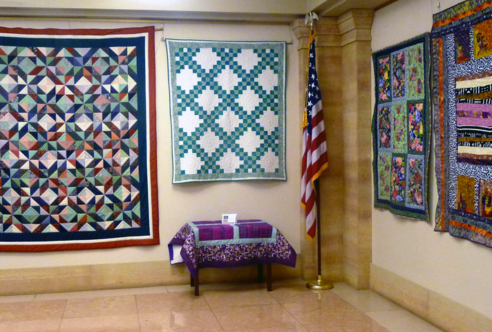 Various forms of art, from paintings and photographs to illustrations and quilts, have been displayed at the Pittsburgh federal courthouse.