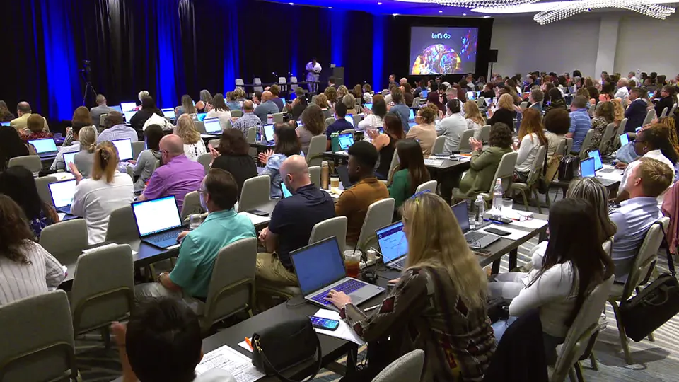 Federal defenders from around the country listen to speakers at a case management training conference held in June 2025 in San Antonio, TX.