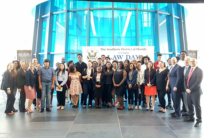 Law day activities in Miami.