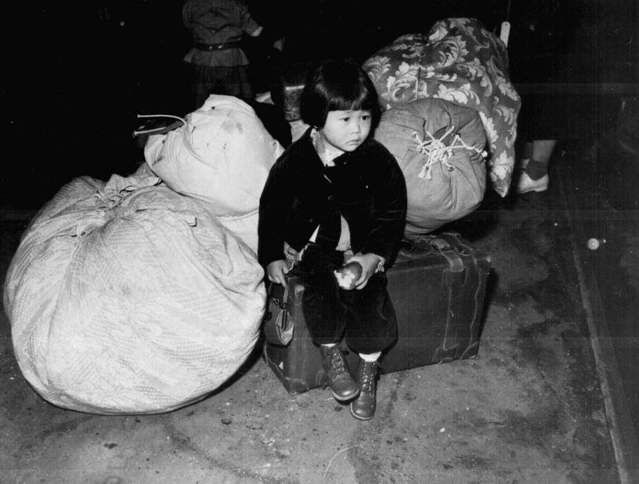 The internment order was based solely on Japanese ancestry. Children and the elderly were among those treated as security threats.