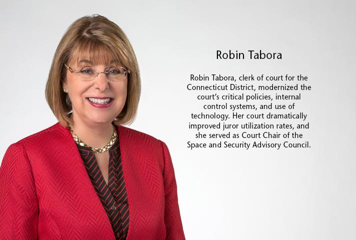 Robin Tabora, clerk of court for the Connecticut District.