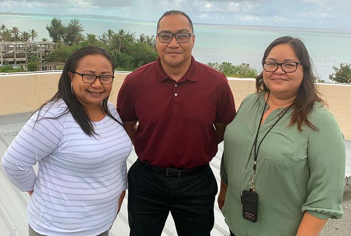 Probation staff from the U.S. District Court for the Northern Mariana Islands.