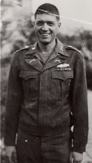 Tom Stagg served as an infantry captain in the U.S. Army from 1943-1946.